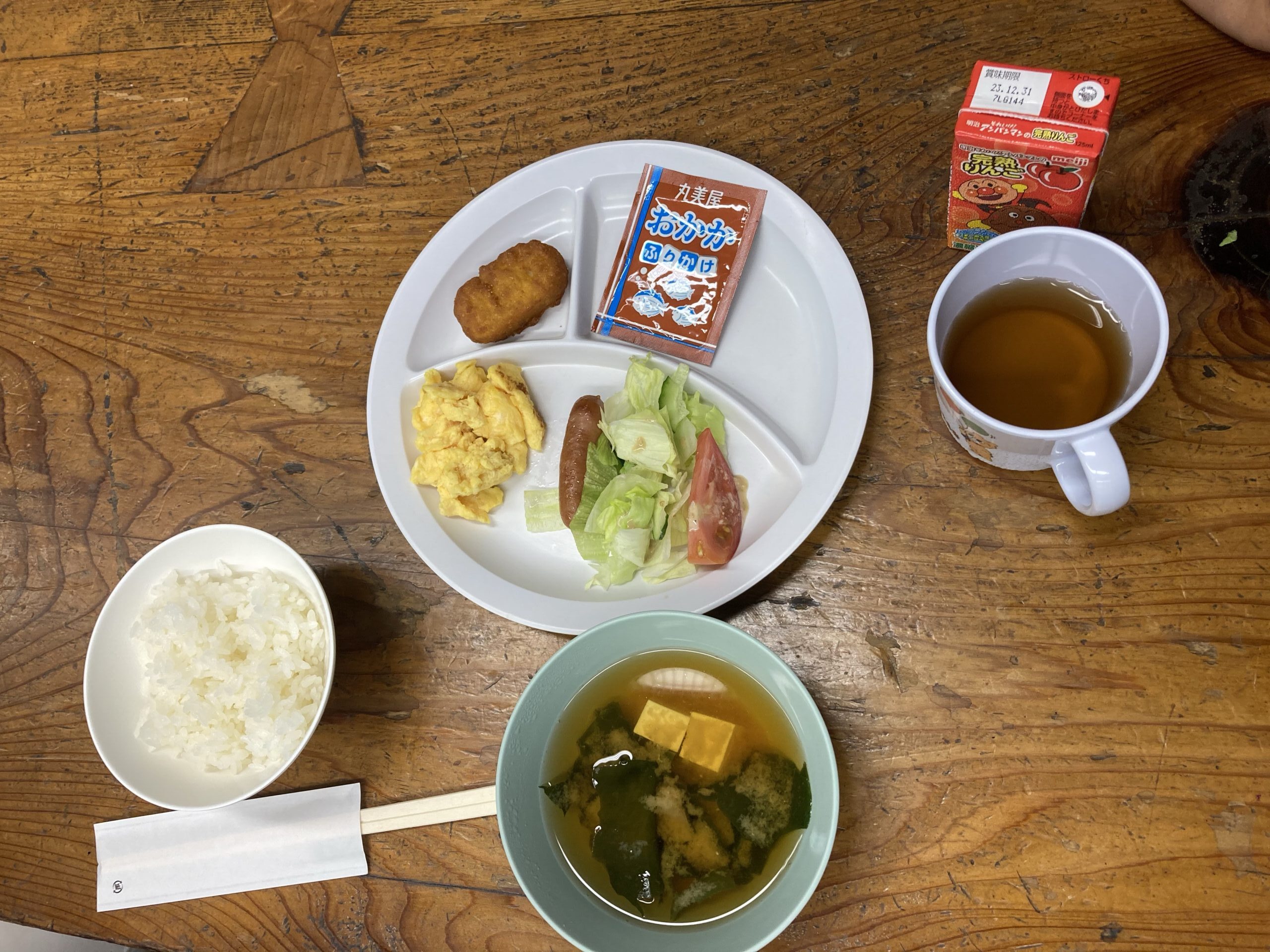 写真：2日目朝食