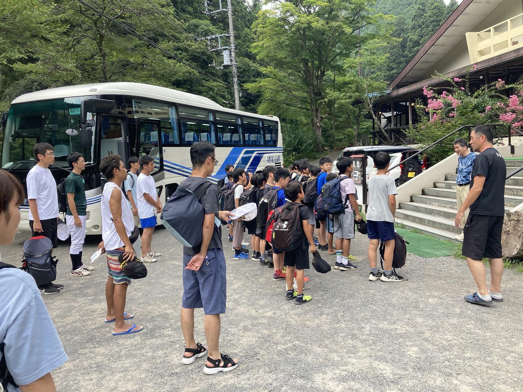 2024年夏合宿 養沢センターにお別れ