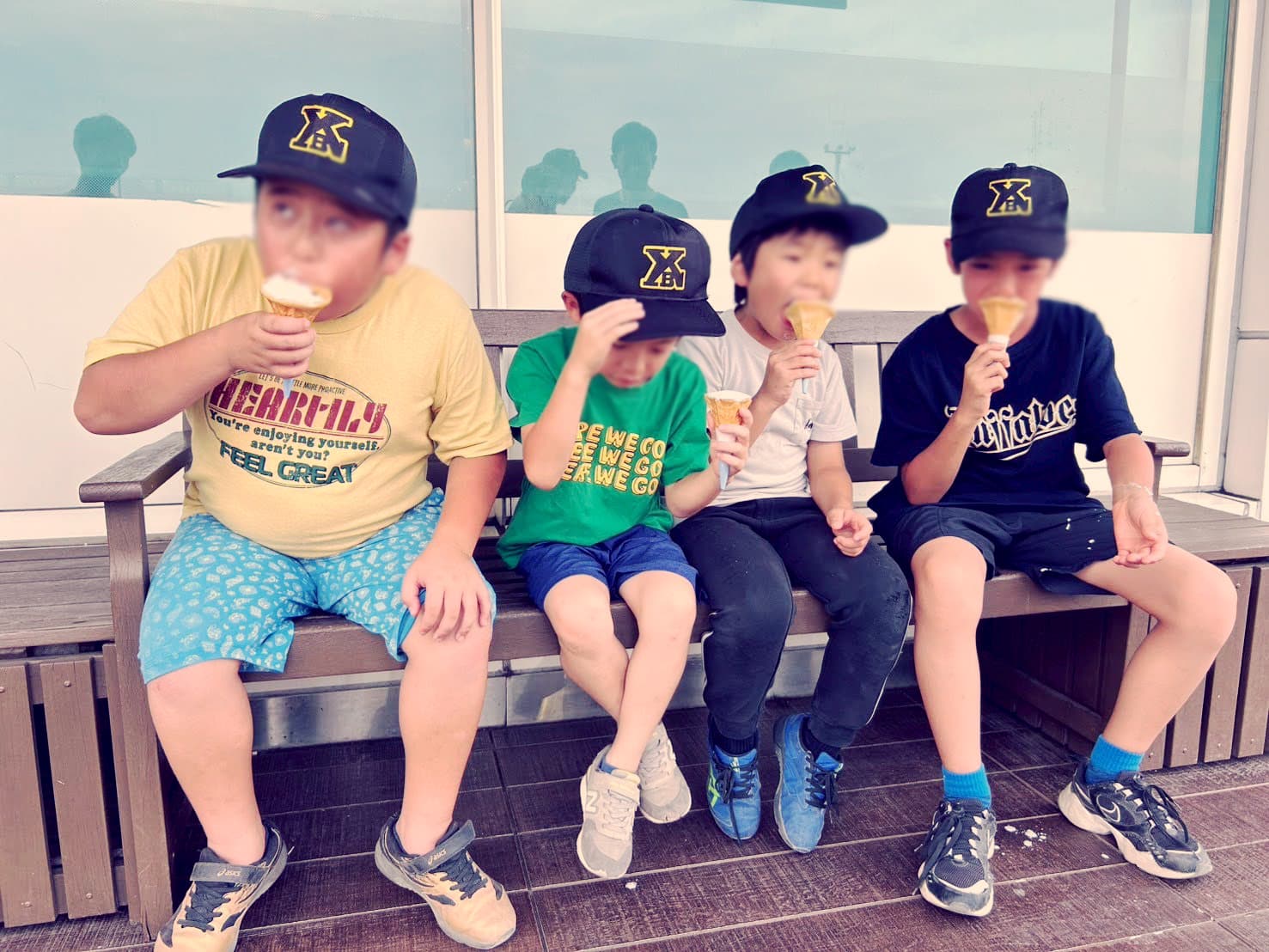 2025年夏合宿 3日目 ソフトクリーム